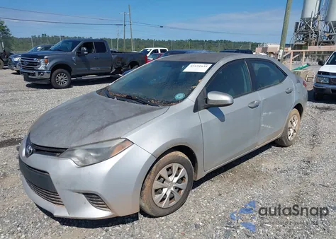 2014 Toyota Corolla L из США, поврежденный, VIN 2T1BURHE9EC160294